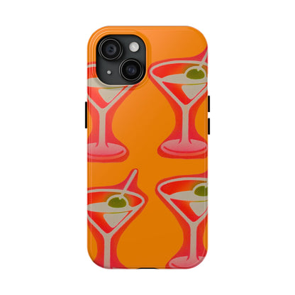 "shaken, not stirred” airbrush iPhone case