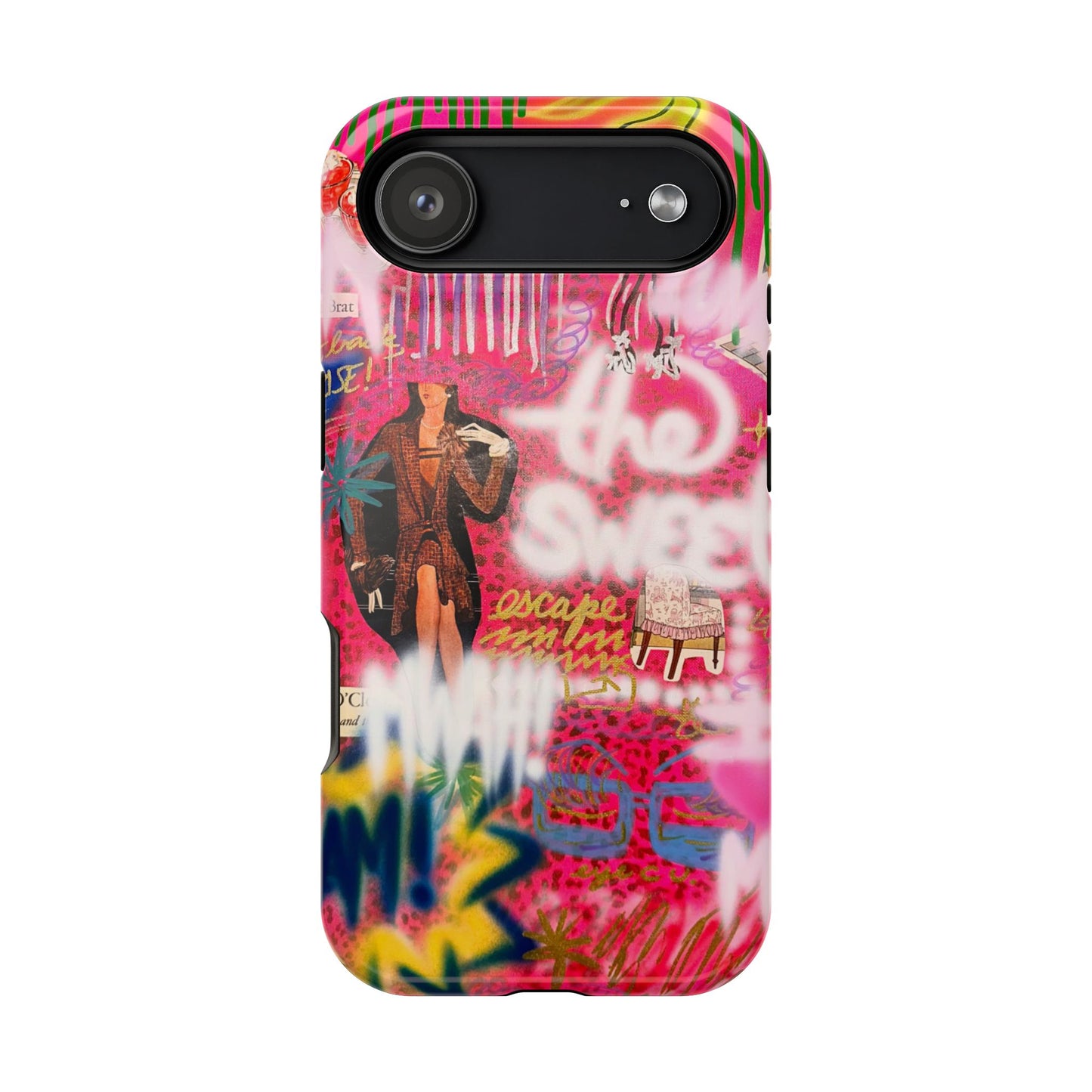MagSafe "Sweet Escape" Airbrush iPhone Hülle