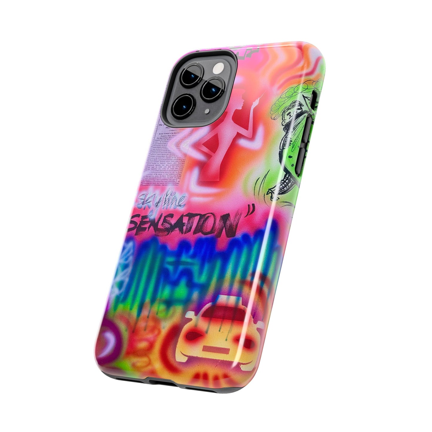 "skyline sensation" airbrush iPhone case