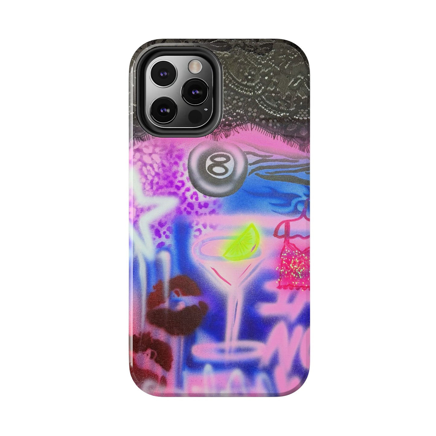"dream life" airbrush iPhone case