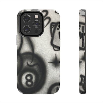 "hidden ace" airbrush iPhone case