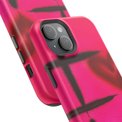 MagSafe „I ❤️ LA“ Airbrush iPhone-Hülle