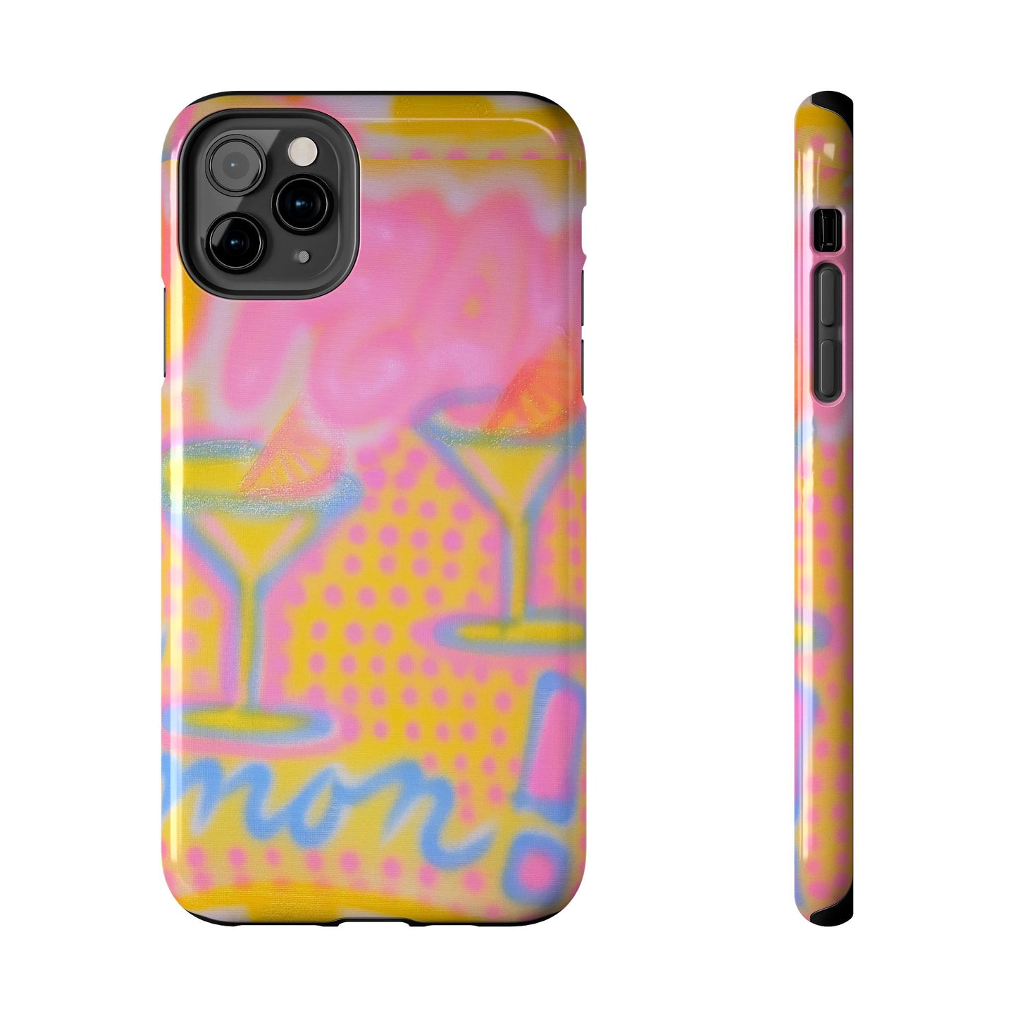"Lemontini" Airbrush iPhone-Hülle