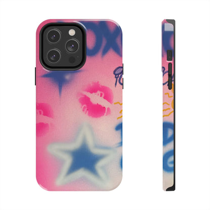 "star symbol" airbrush iPhone case