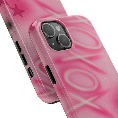 "perfectly pink" airbrush iPhone case