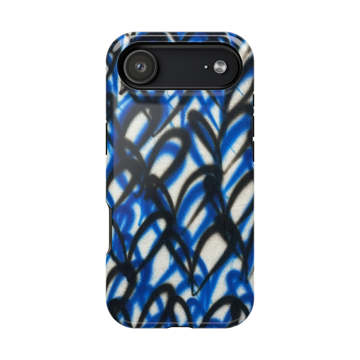 MagSafe "abstract hearts" airbrush iPhone case