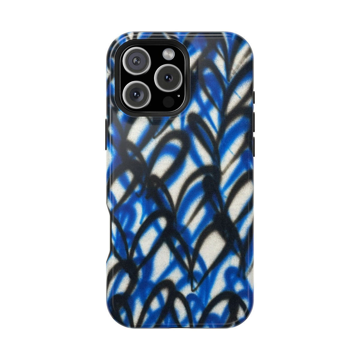 MagSafe "abstract hearts" airbrush iPhone case