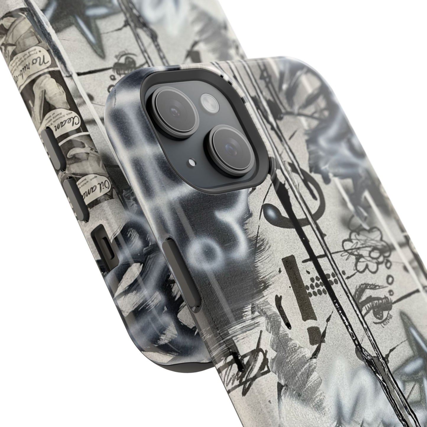 MagSafe "monochrome mood" airbrush iPhone case