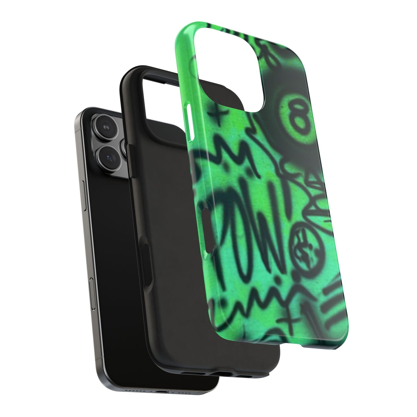 "POW! "airbrush iPhone case