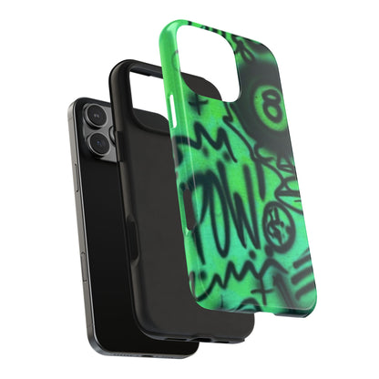 "POW! "airbrush iPhone case