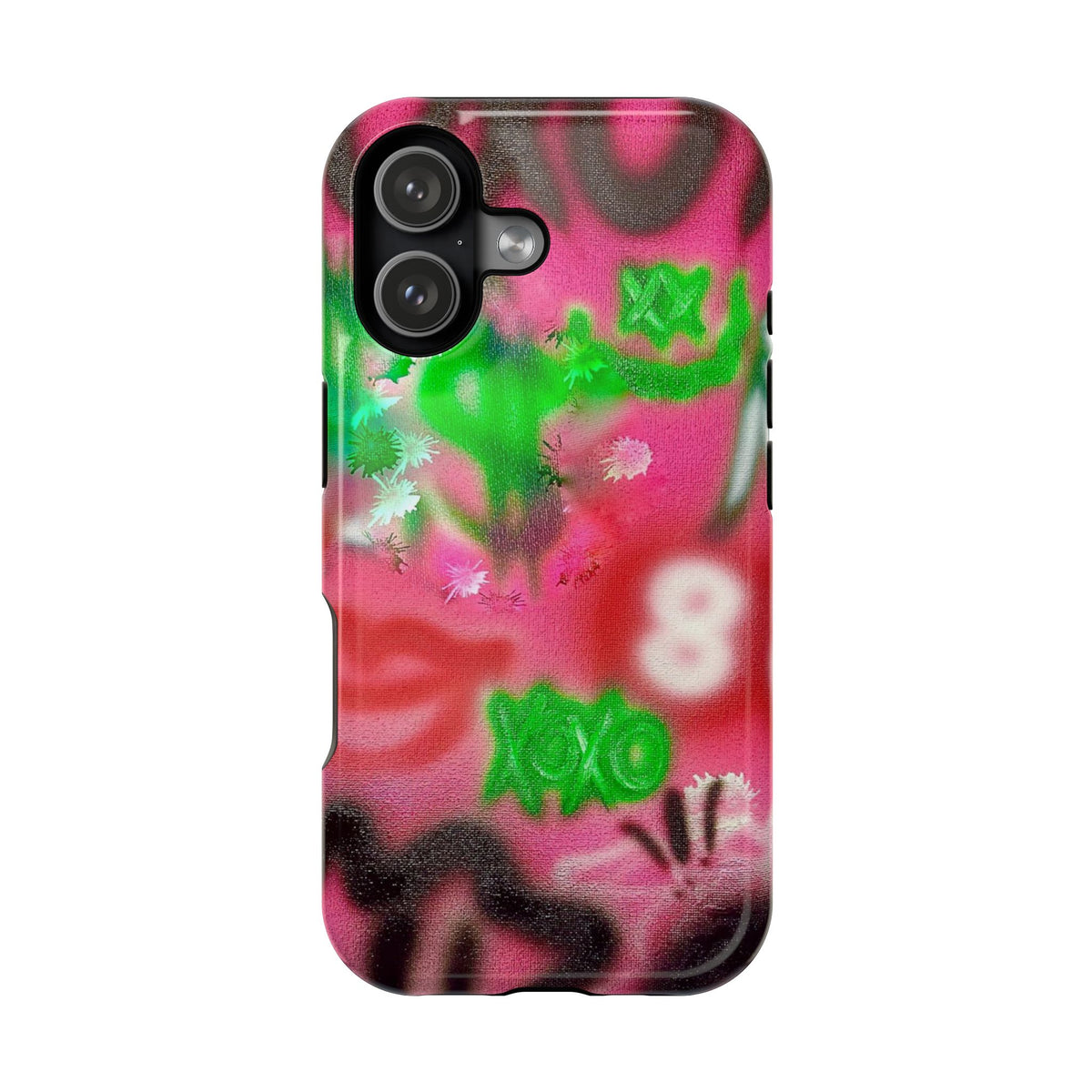 MagSafe "electr!c dreamz" Airbrush iPhone Hülle