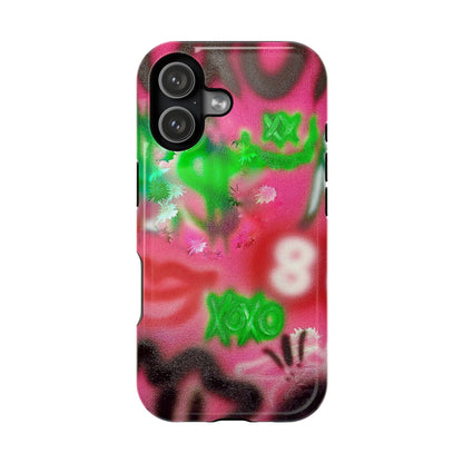 MagSafe "electr!c dreamz" Airbrush iPhone Hülle