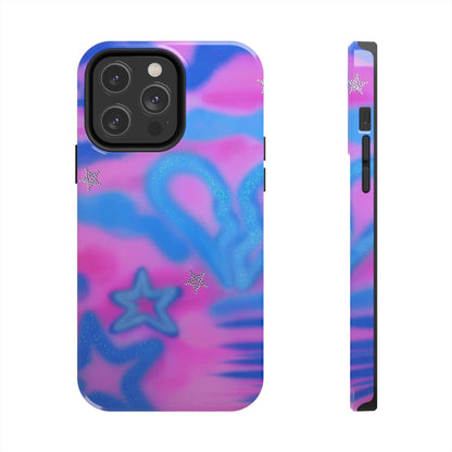 "blue camo" airbrush iPhone case