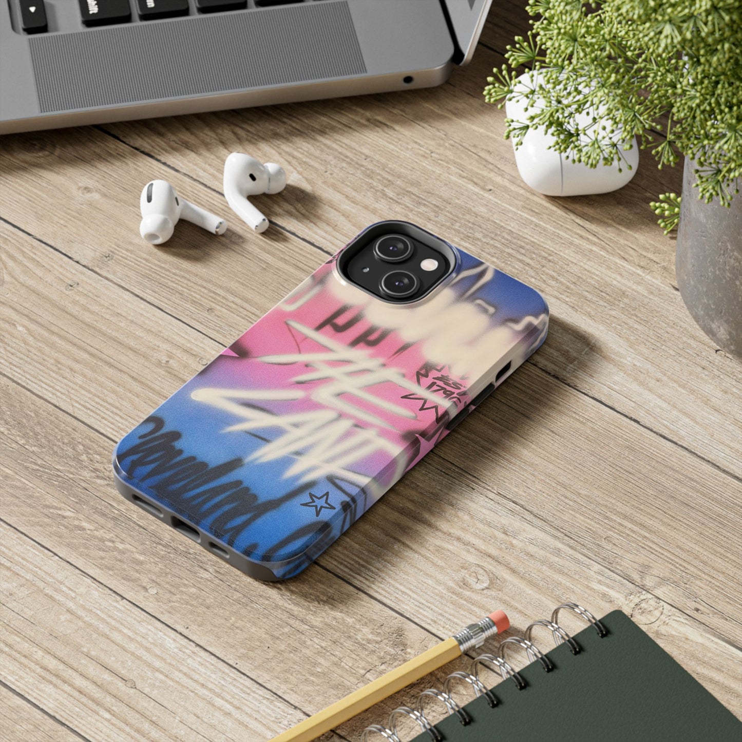 "cleveland" airbrush iPhone case