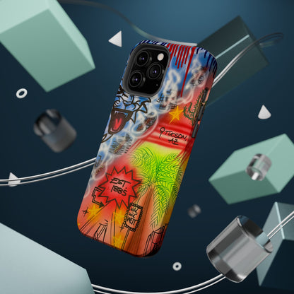 MagSafe Airbrush iPhone-Hülle „Tucson, AZ“