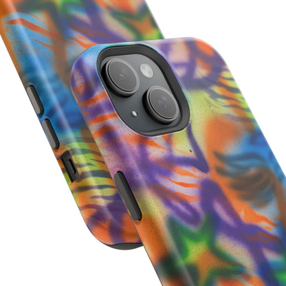 MagSafe "streetwear angel" airbrush iPhone case