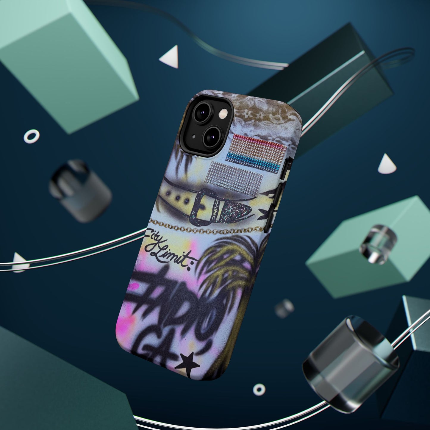 MagSafe "indio, ca" airbrush iPhone case