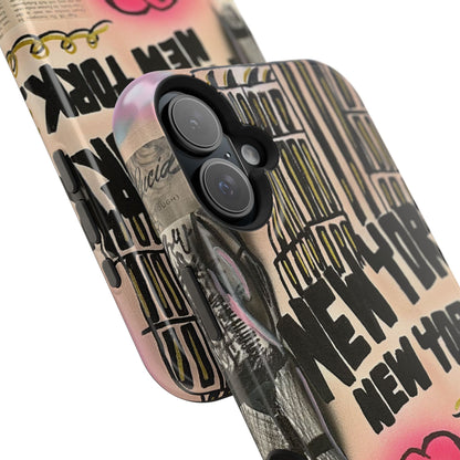 MagSafe „New York, New York“ Airbrush iPhone Hülle