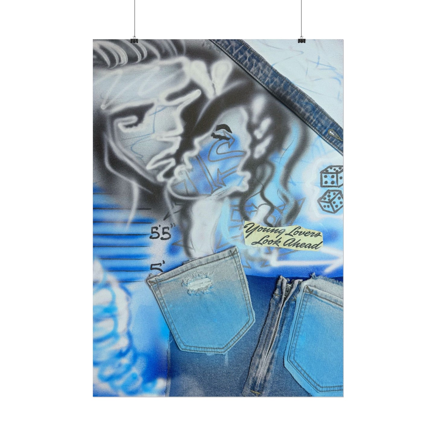 early access airbrush rolled print