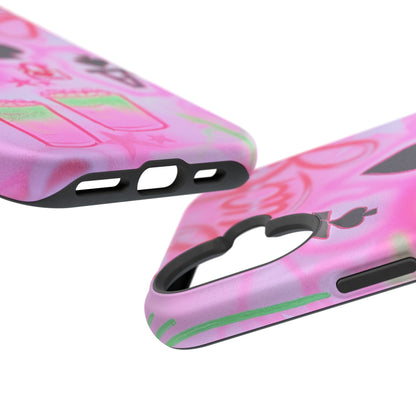 MagSafe "lucky ace" airbrush iPhone case