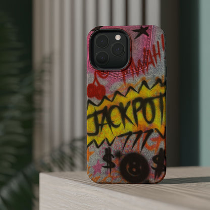 MagSafe "JACKPOT!" airbrush iPhone case