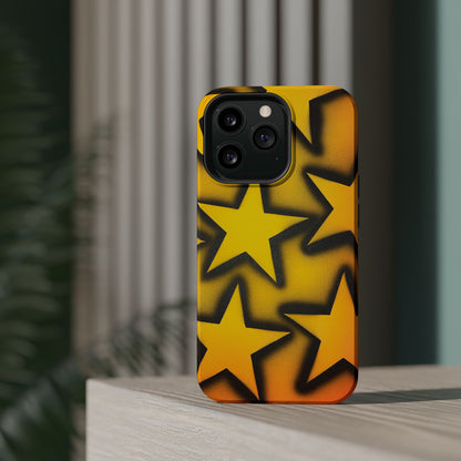 MagSafe „DU BIST EIN STAR!“ Airbrush iPhone Hülle