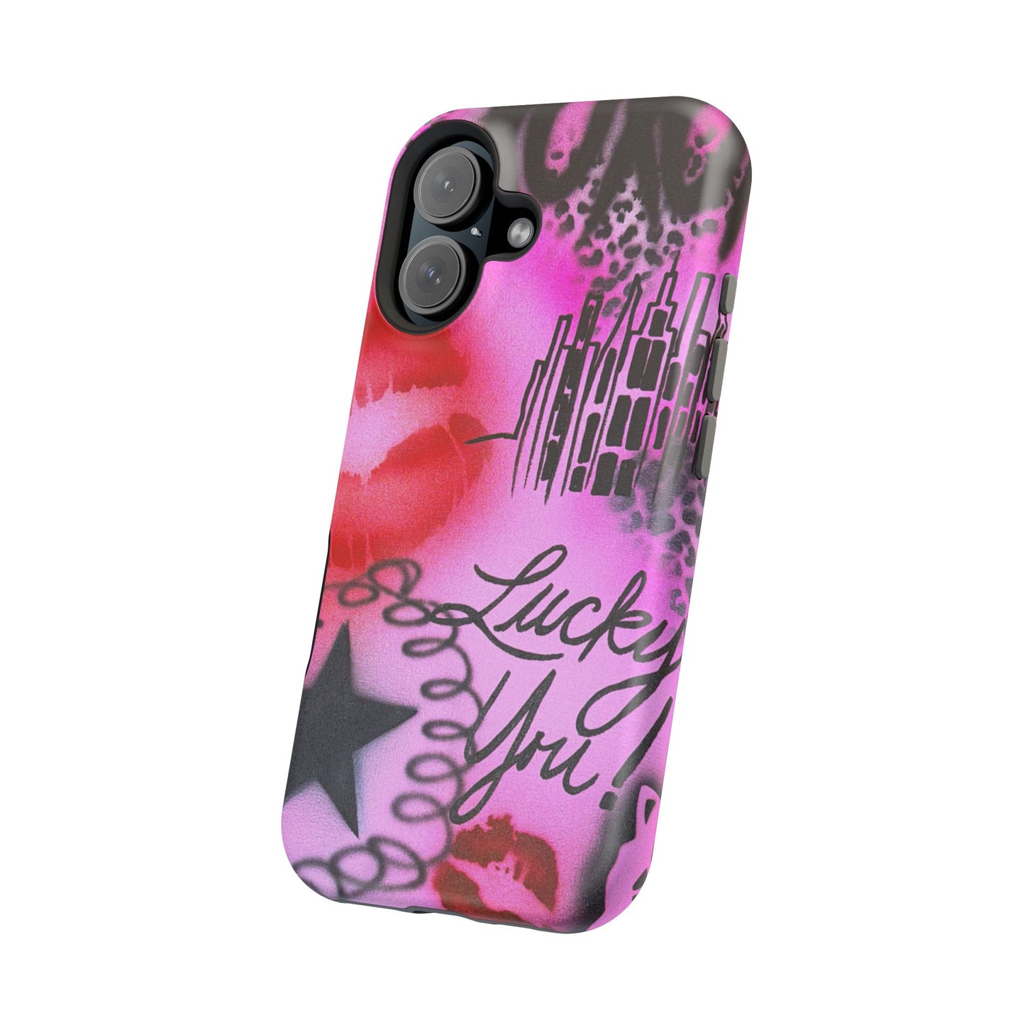 MagSafe "ulterior motive" airbrush iPhone case