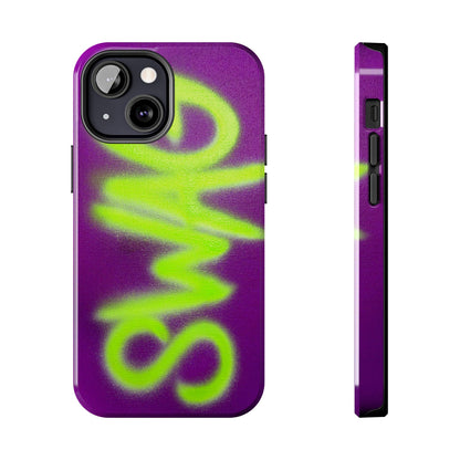 "swag pt. 2" airbrush iPhone case