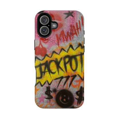 MagSafe "JACKPOT!" airbrush iPhone case