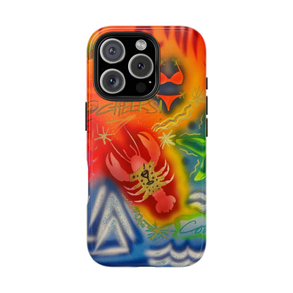 "tipsy lobster" airbrush iPhone case