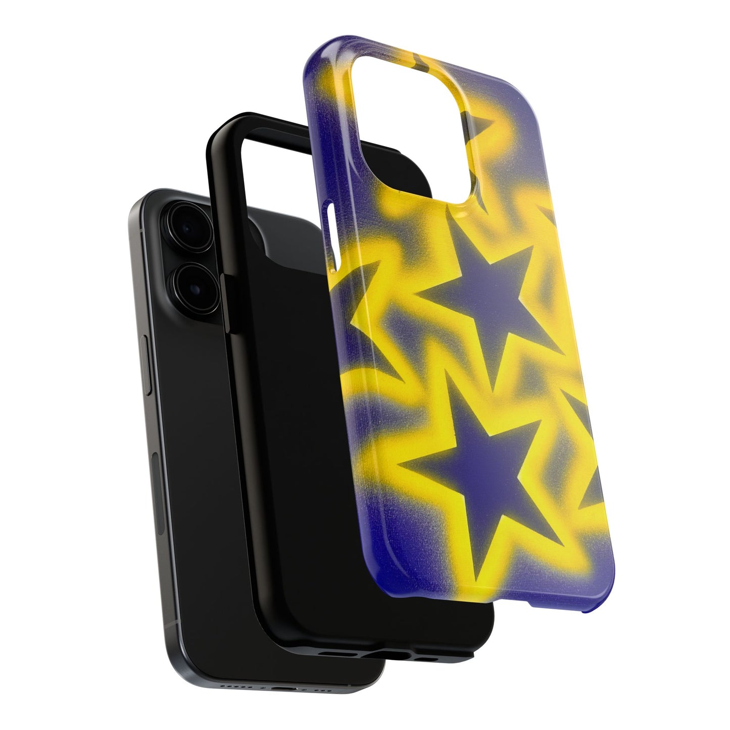"cosmic crush" airbrush iPhone case