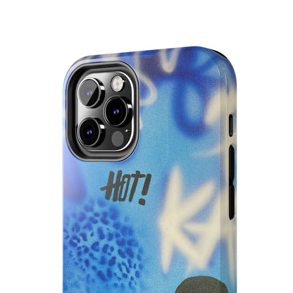 "brilliant blues" airbrush iPhone case