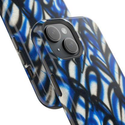 MagSafe "abstract hearts" airbrush iPhone case