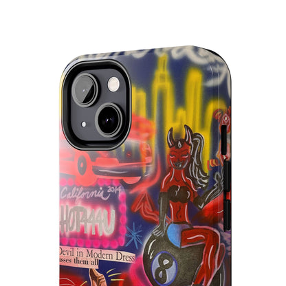 "im an angel" airbrush iPhone case