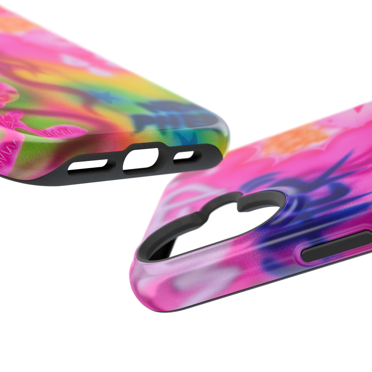 MagSafe "wanted" airbrush iPhone case