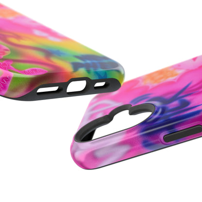 MagSafe "wanted" airbrush iPhone case