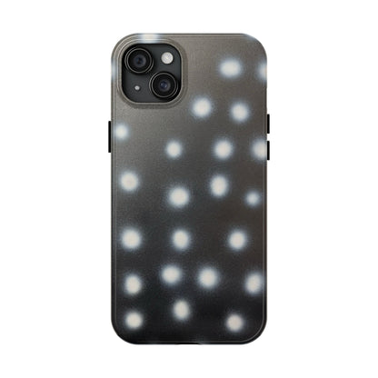 "coconut noir polka dot" airbrush iPhone case