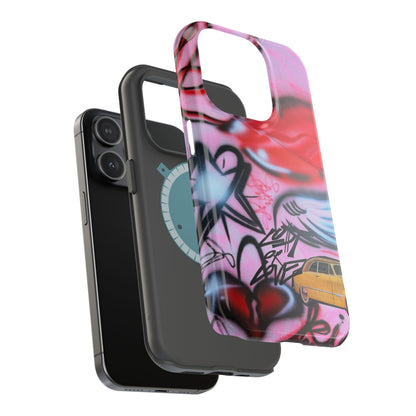 MagSafe "lust or love" airbrush iPhone case