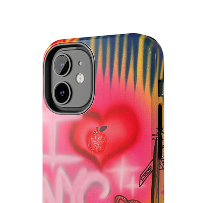 "in the city" airbrush iPhone case