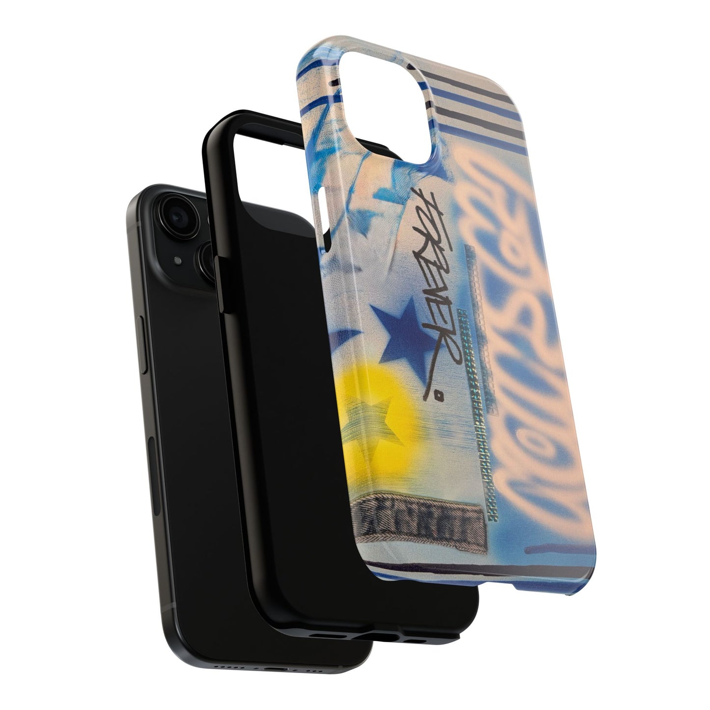 "fashion forever" airbrush iPhone case