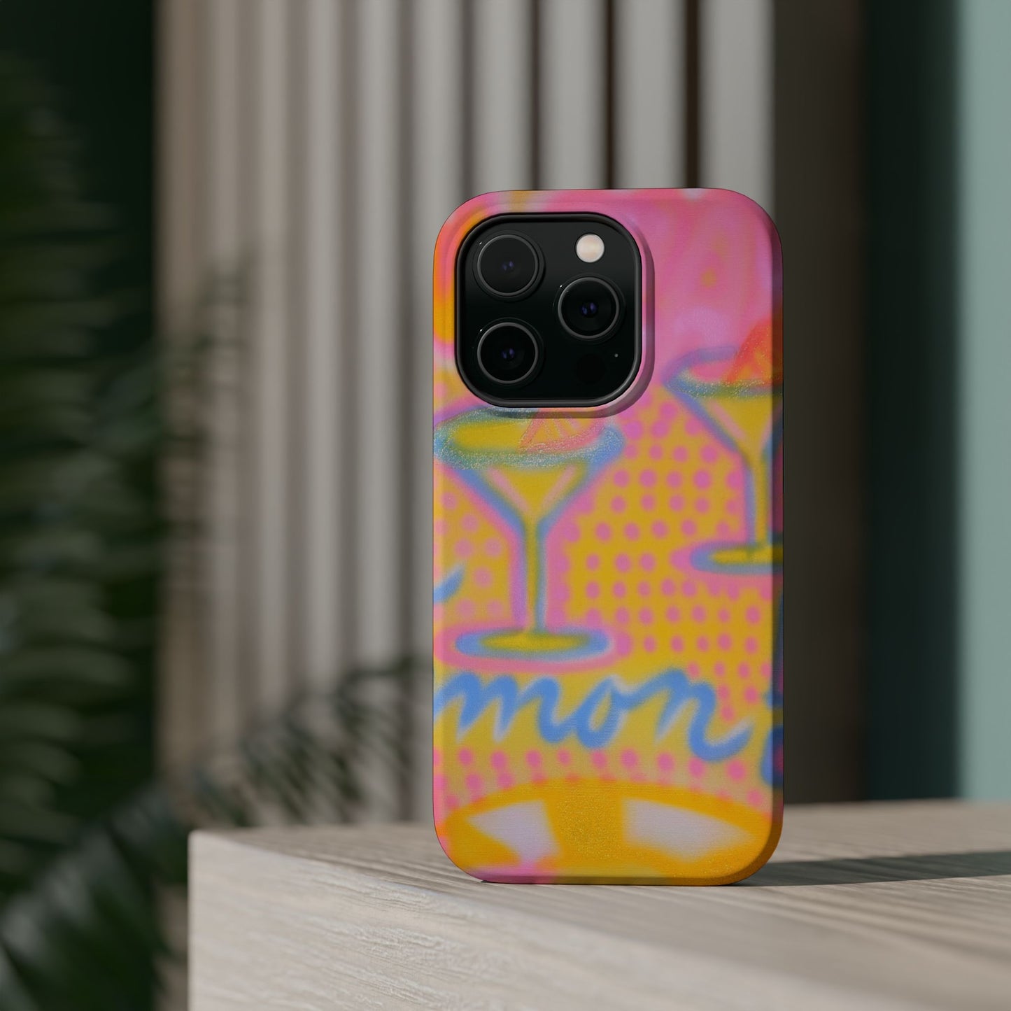 MagSafe "lemontini" airbrush iPhone case