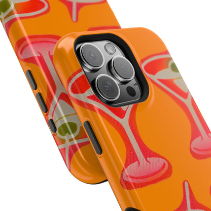 MagSafe "geschüttelt, nicht gerührt" Airbrush iPhone Hülle