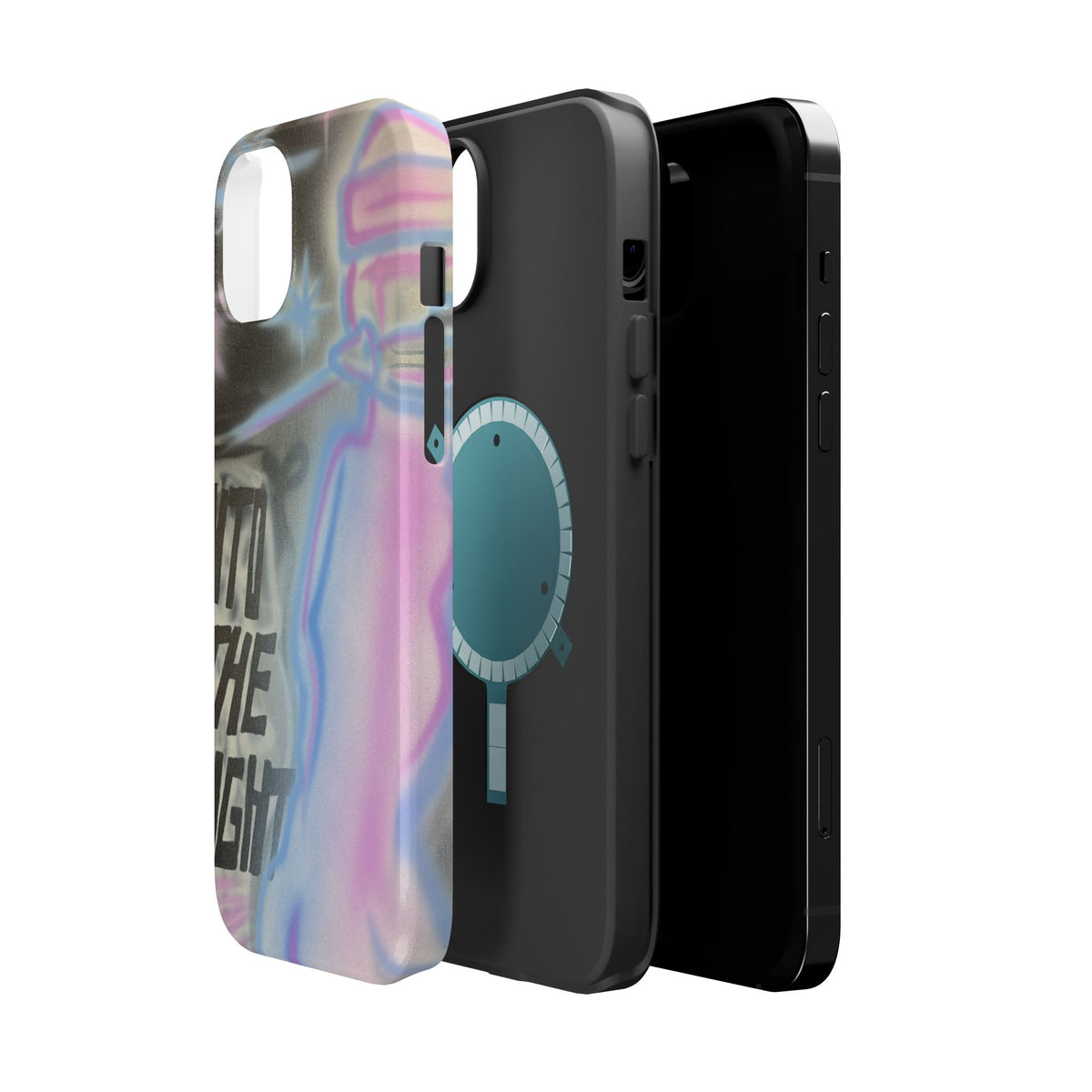 MagSafe "into the night pt. 2" Airbrush iPhone Hülle