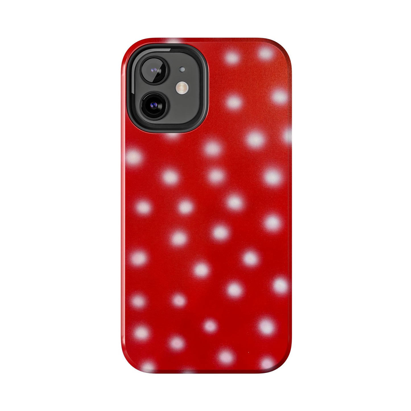 "cherry crush polka dot" airbrush iPhone case