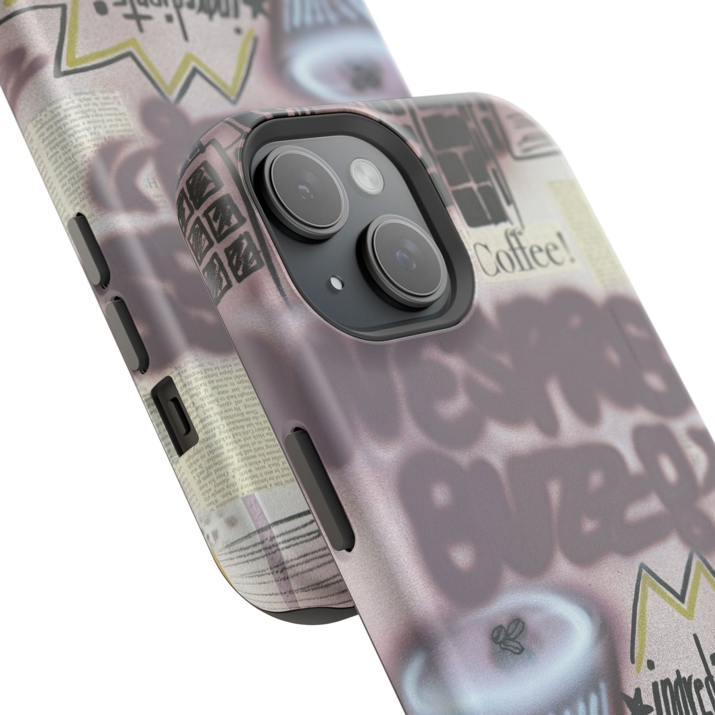 MagSafe "espresso martini" airbrush iPhone case