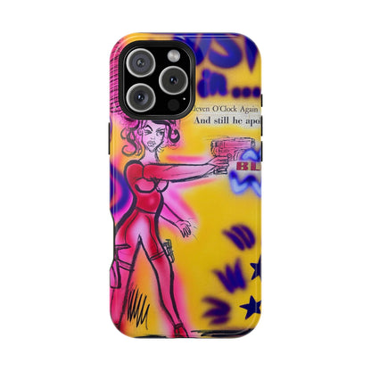 MagSafe „Spiraling Thoughts“ Airbrush iPhone Hülle
