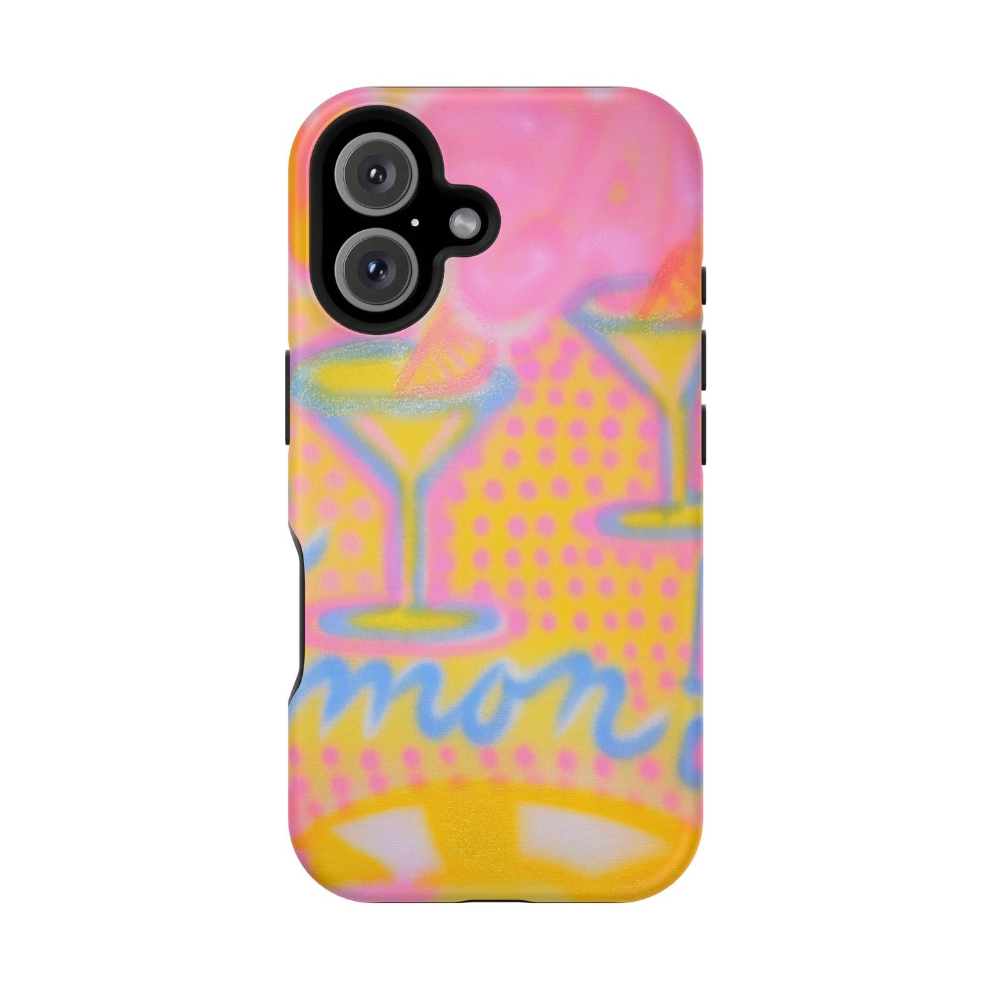 MagSafe "lemontini" airbrush iPhone case