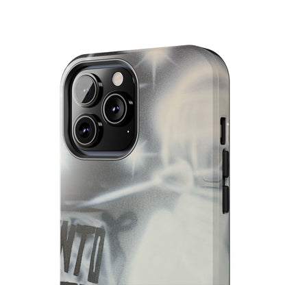 "into the night" airbrush iPhone case
