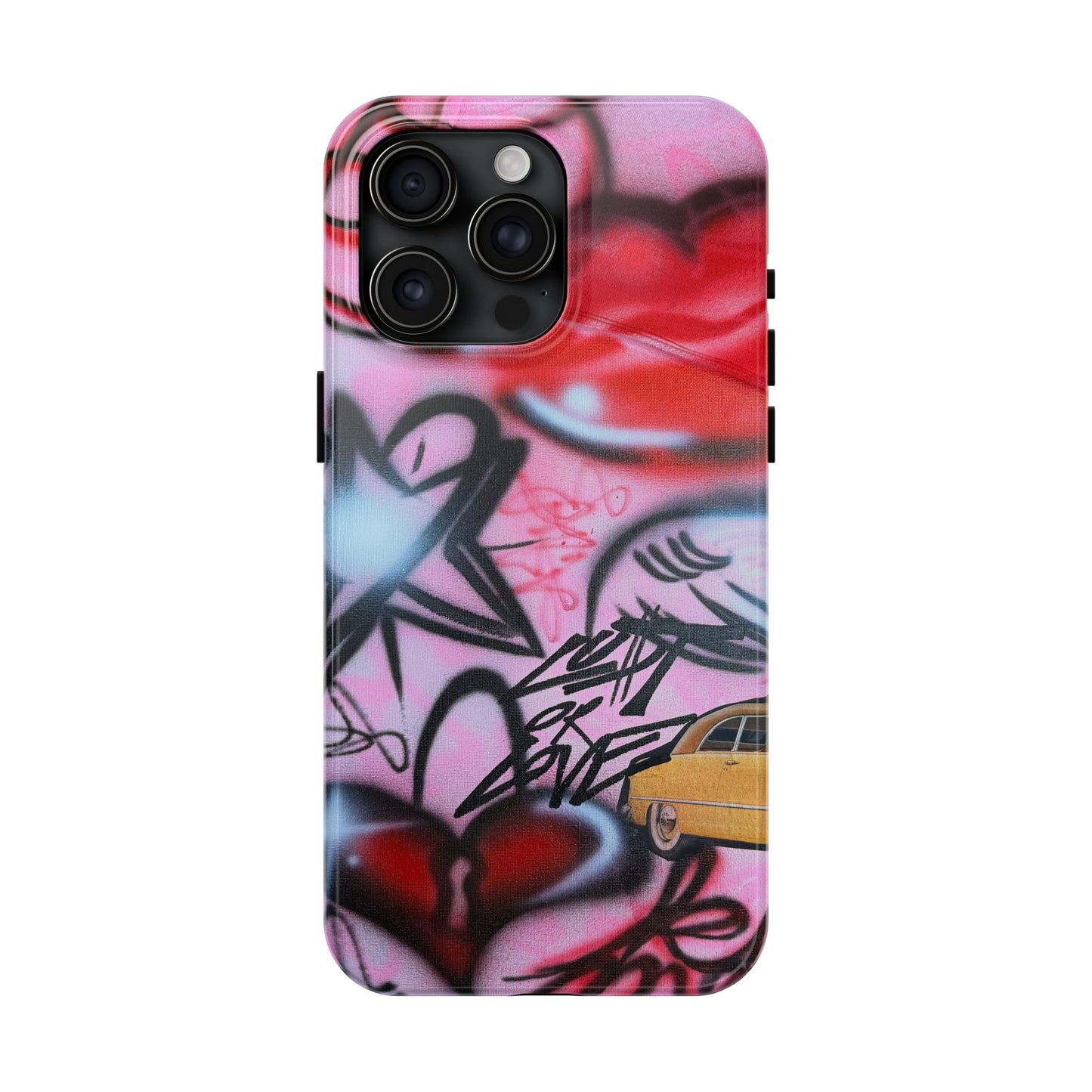 "lust or love" airbrush iPhone case