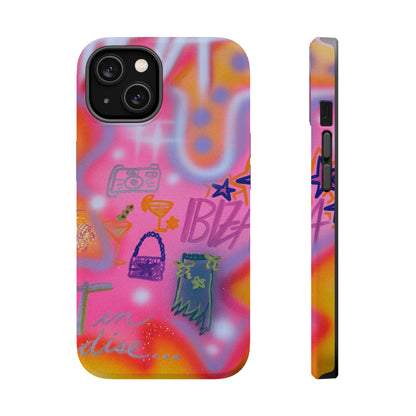 MagSafe „Ibiza“ Airbrush iPhone-Hülle